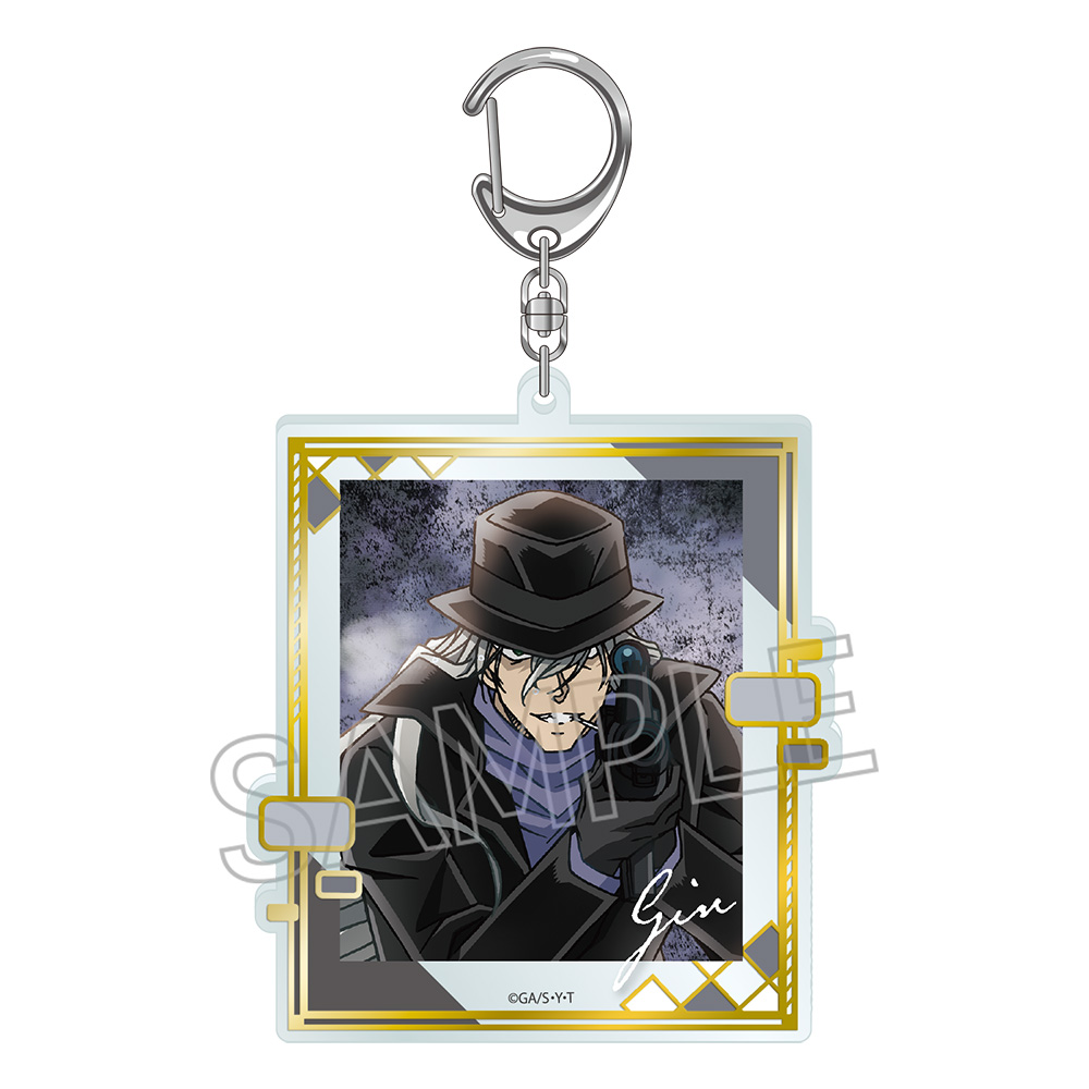 名探偵コナン　箔押しアクリルキーホルダー
