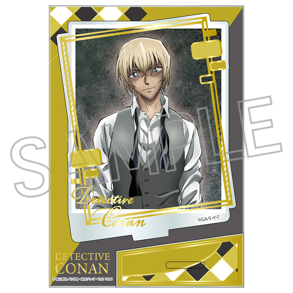 名探偵コナン　箔押しアクリルスタンド