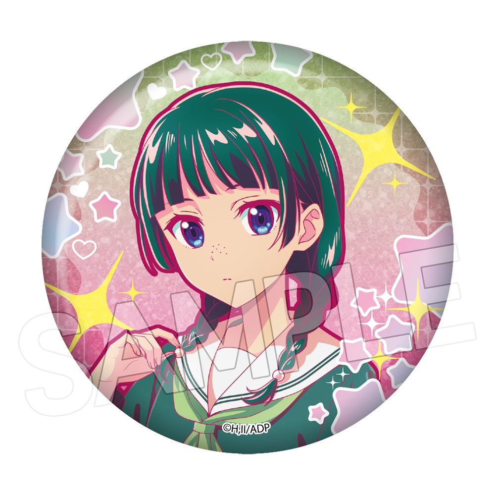 薬屋のひとりごと　ビビッドライン キラキラ缶バッジ