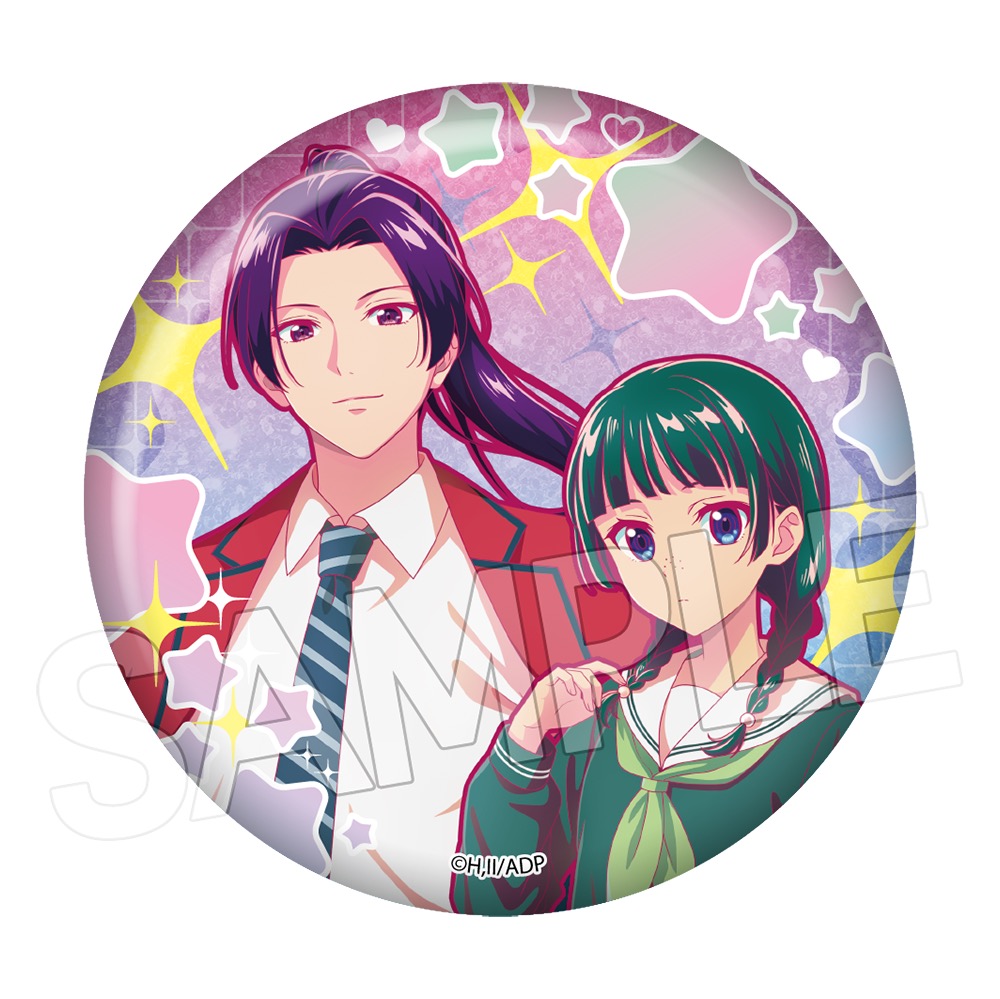 薬屋のひとりごと　ビビッドライン キラキラ缶バッジ