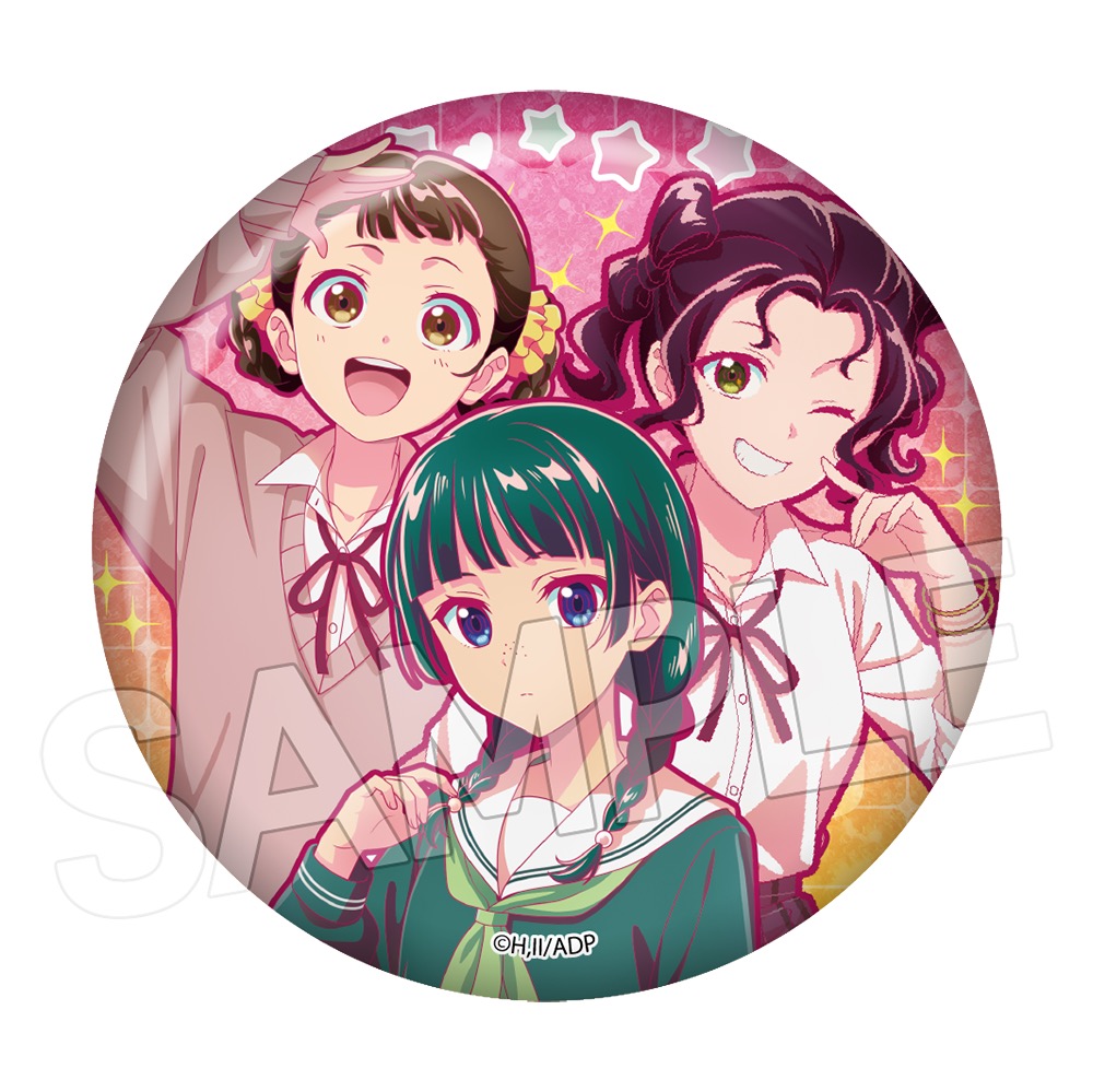 薬屋のひとりごと　ビビッドライン キラキラ缶バッジ