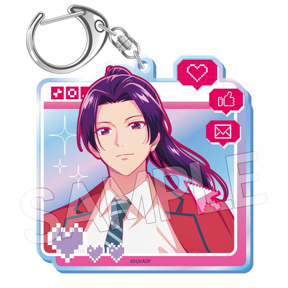 薬屋のひとりごと　ビビッドライン オーロラアクリルキーホルダー
