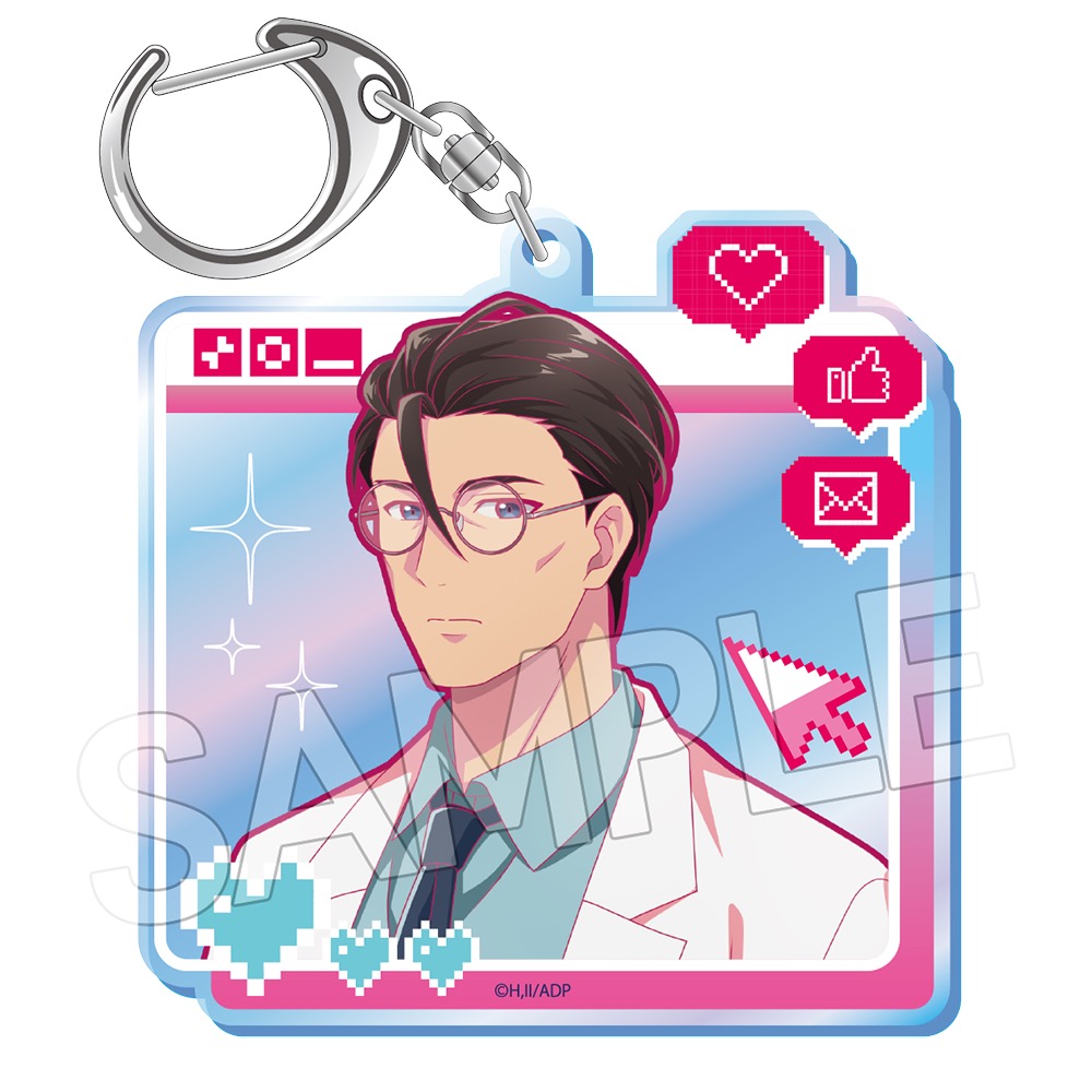 薬屋のひとりごと　ビビッドライン オーロラアクリルキーホルダー