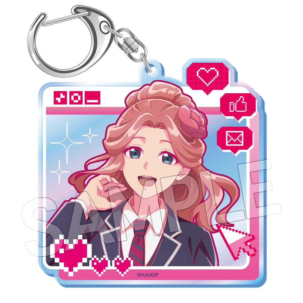 薬屋のひとりごと　ビビッドライン オーロラアクリルキーホルダー