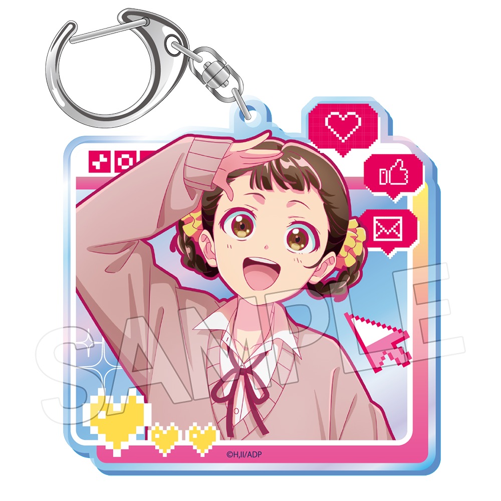 薬屋のひとりごと　ビビッドライン オーロラアクリルキーホルダー