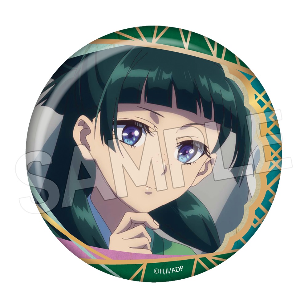 薬屋のひとりごと　和紙風箔押し缶バッジVol.2