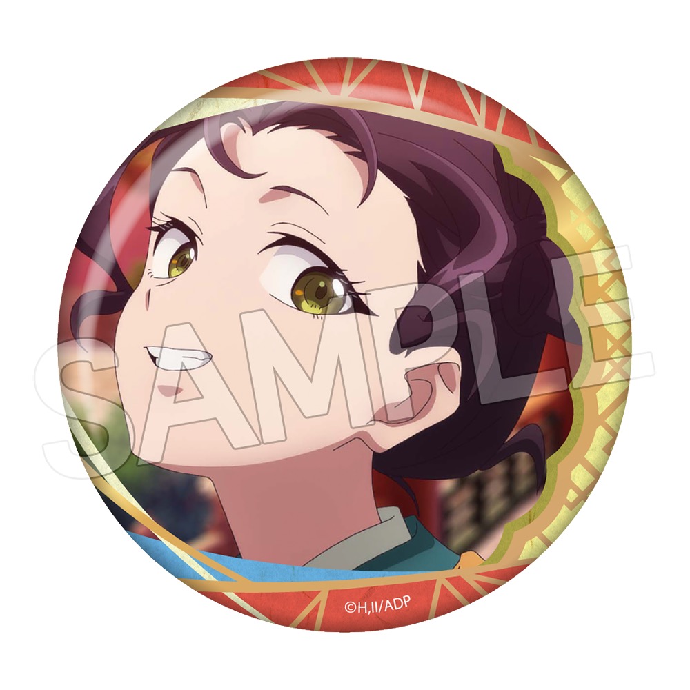 薬屋のひとりごと　和紙風箔押し缶バッジVol.2