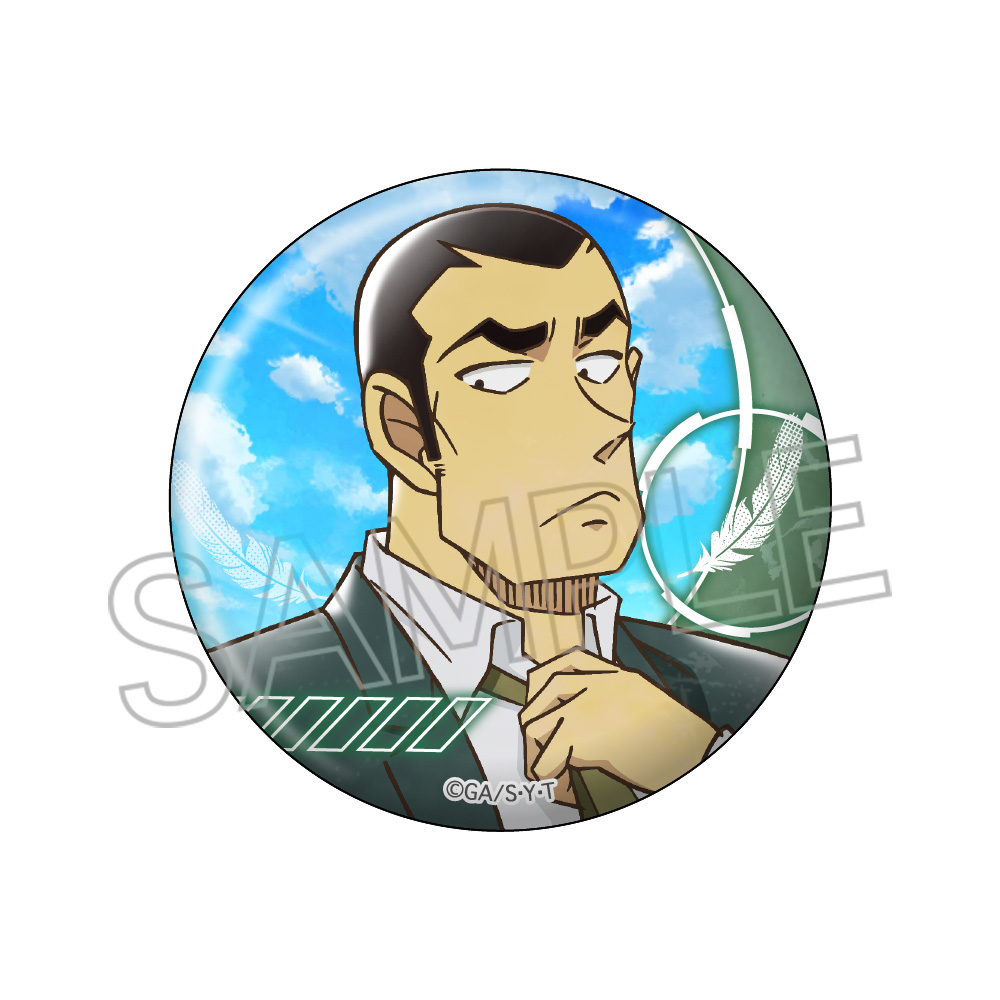 名探偵コナン　ヴィンテージシリーズVol.9　缶バッジ