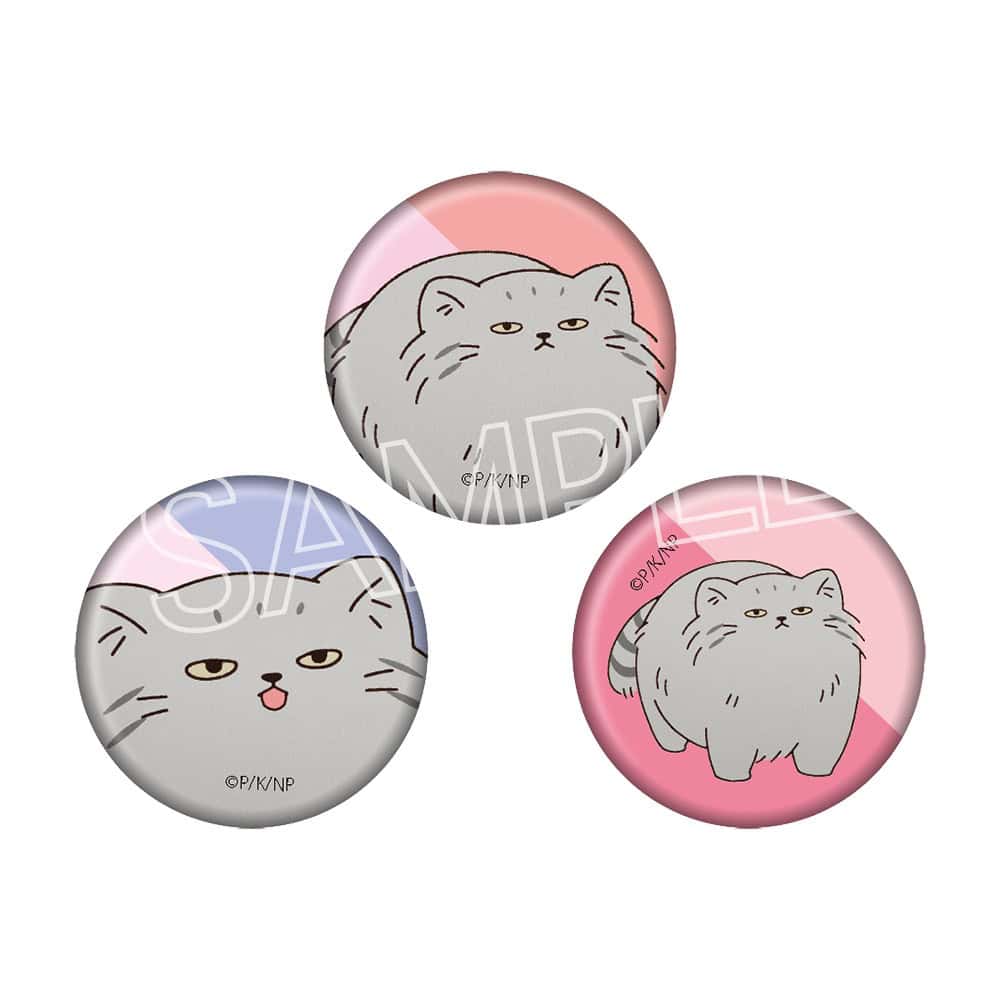 うごく！ねこむかしばなし　ミニ缶バッジセット