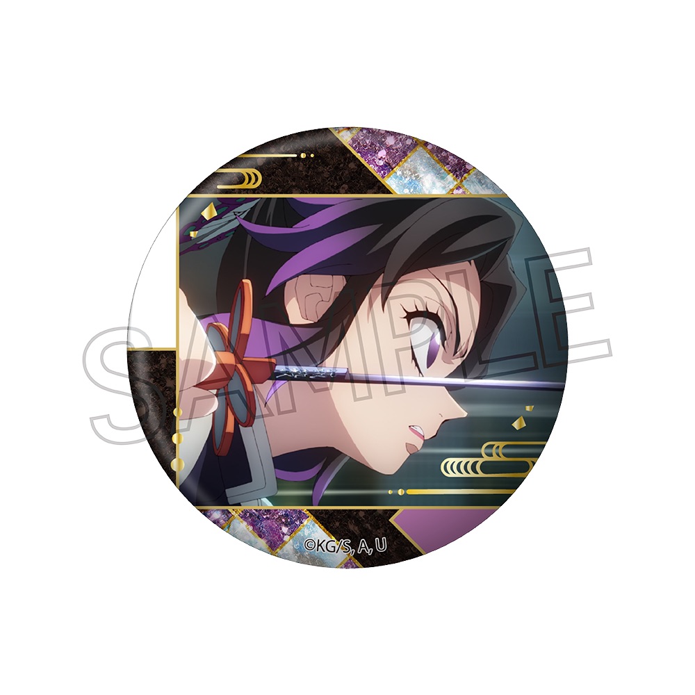 鬼滅の刃　螺鈿風シリーズ　缶バッジ Vol.5