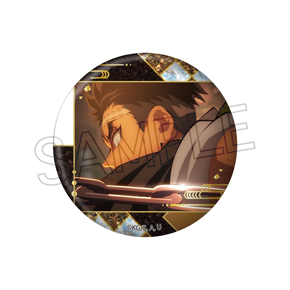 鬼滅の刃　螺鈿風シリーズ　缶バッジ Vol.5