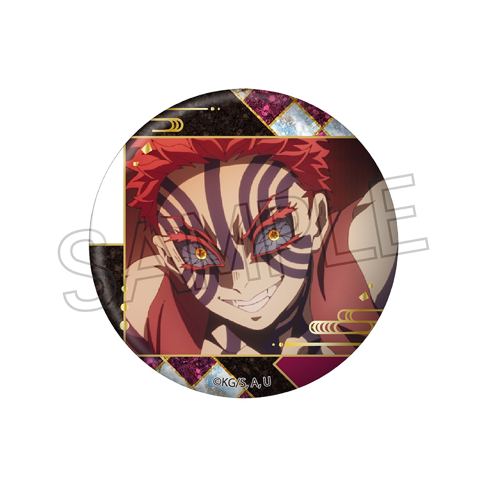 鬼滅の刃　螺鈿風シリーズ　缶バッジ Vol.5