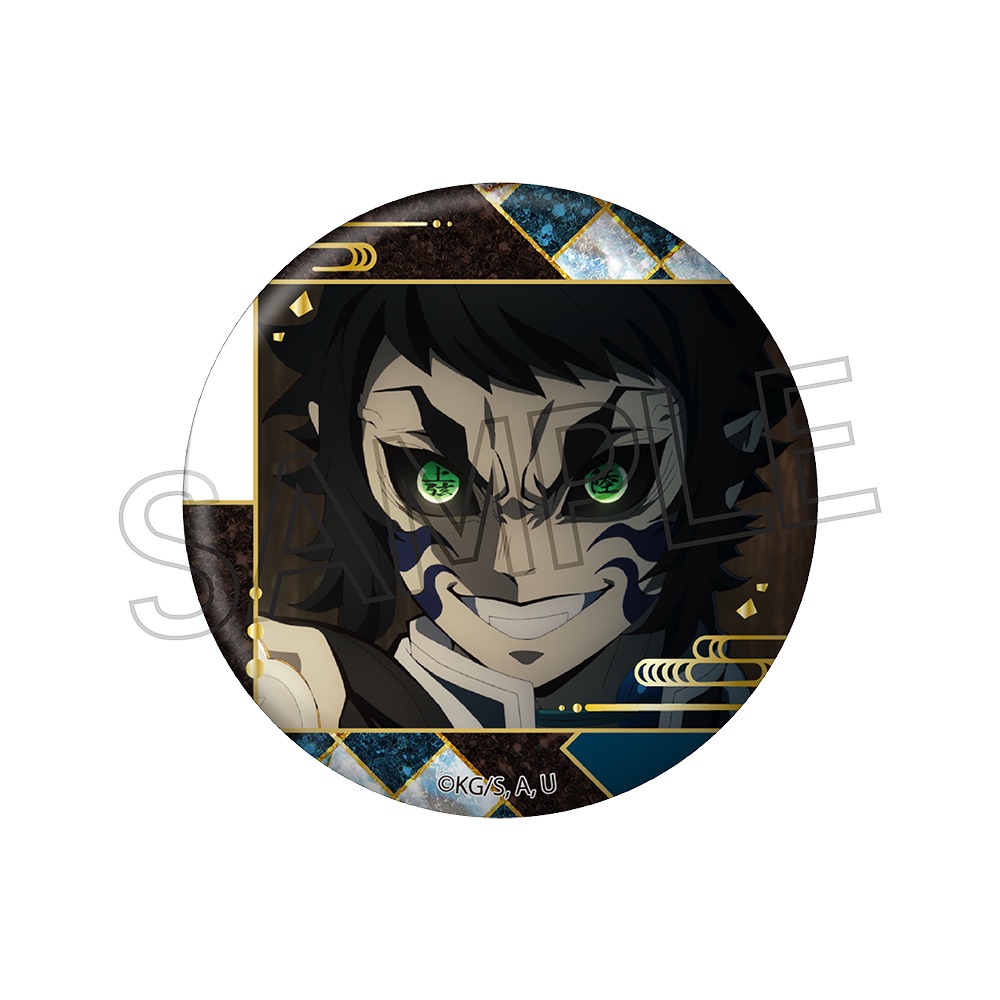 鬼滅の刃　螺鈿風シリーズ　缶バッジ Vol.5