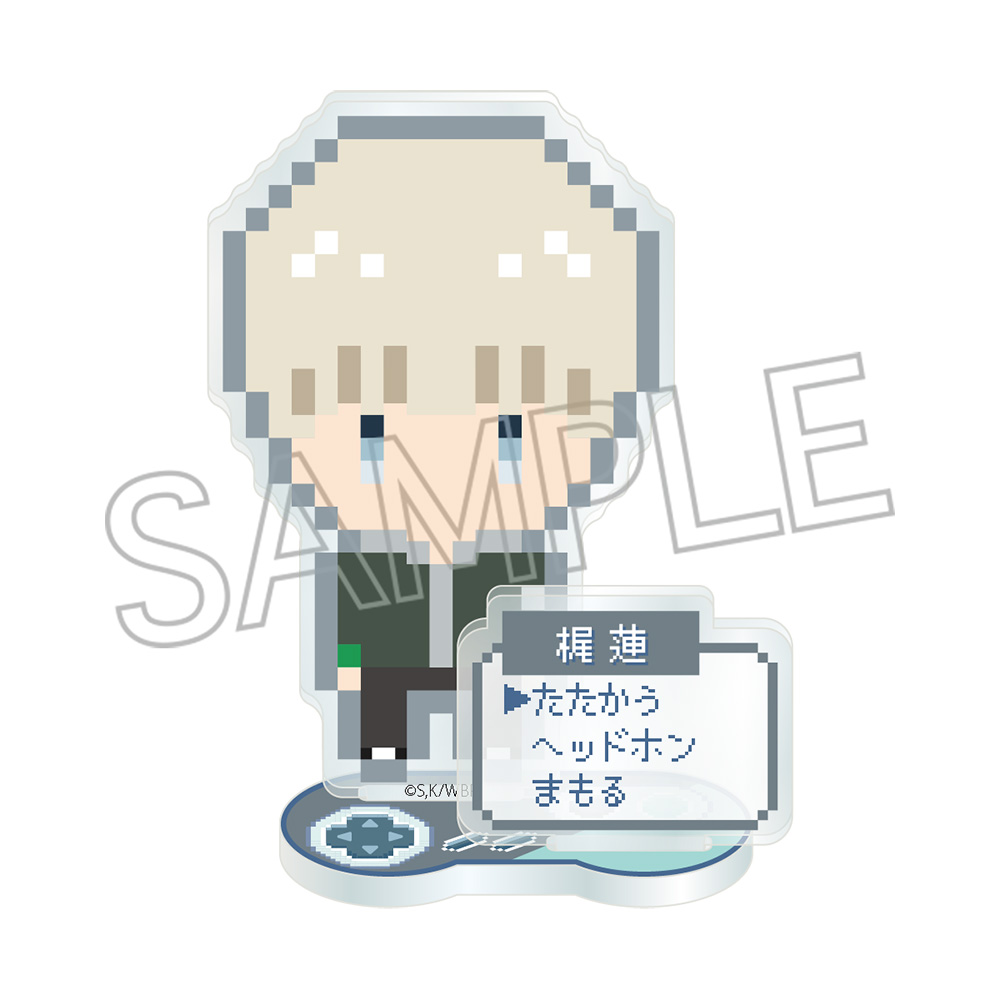WIND BREAKER　ピクセルアートシリーズ　ミニアクリルスタンド