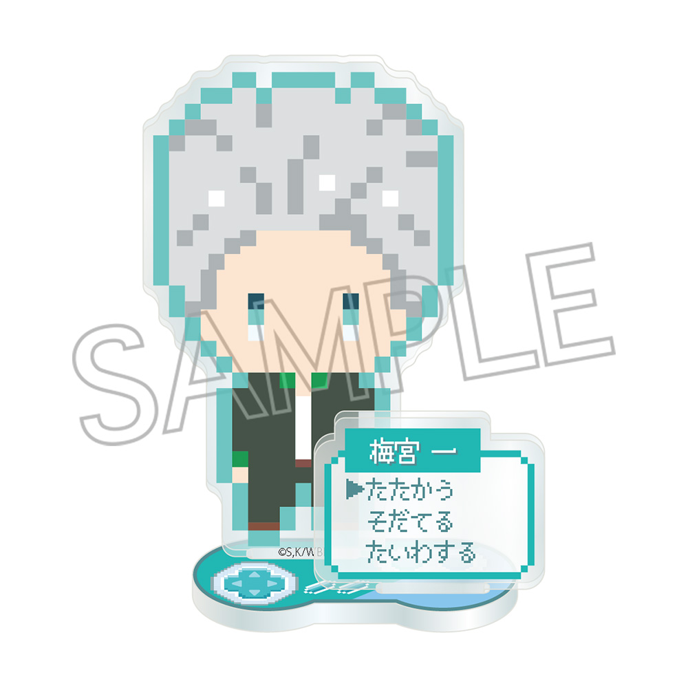 WIND BREAKER　ピクセルアートシリーズ　ミニアクリルスタンド