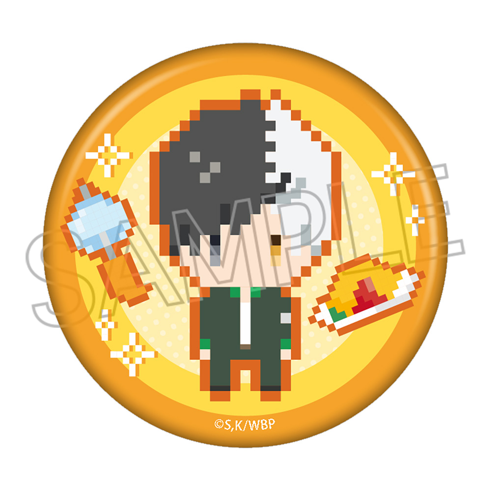 WIND BREAKER　ピクセルアートシリーズ　缶バッジ