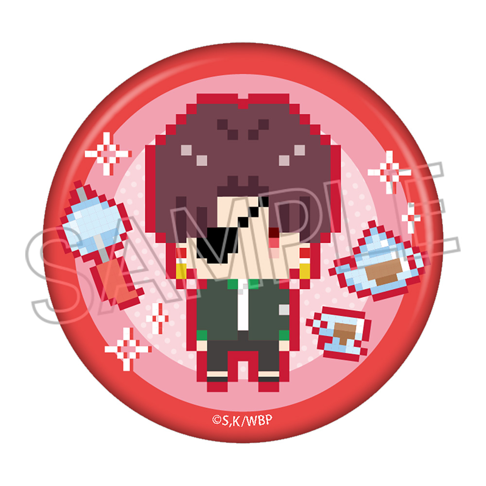 WIND BREAKER　ピクセルアートシリーズ　缶バッジ