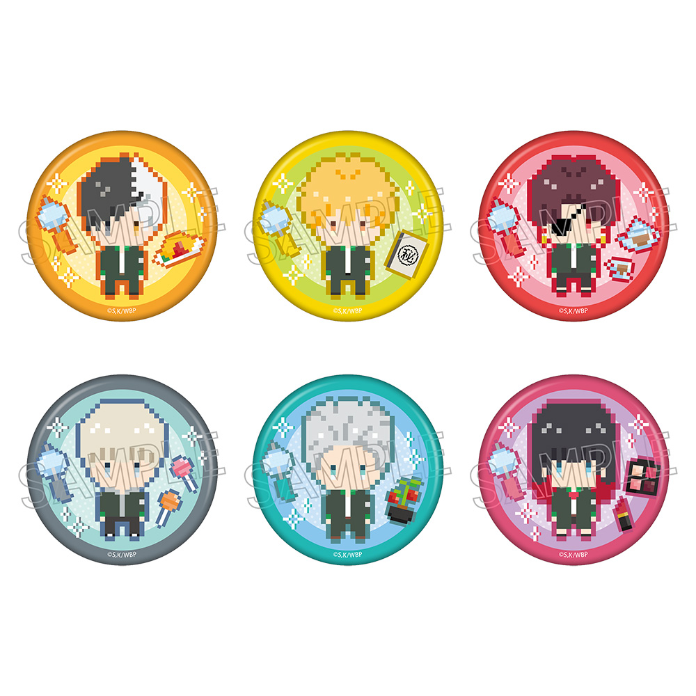 WIND BREAKER　ピクセルアートシリーズ　缶バッジ