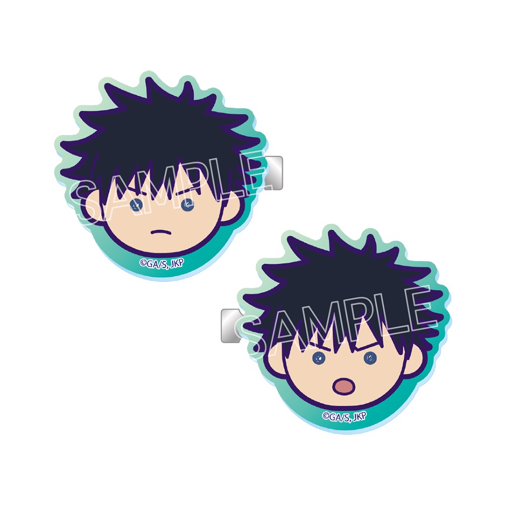 呪術廻戦　死滅回游 まるかお 前髪クリップ