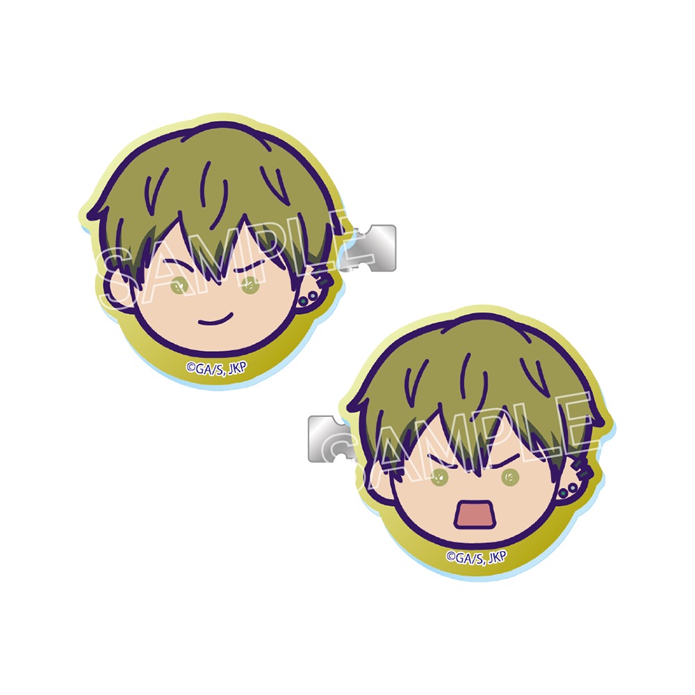 呪術廻戦　死滅回游 まるかお 前髪クリップ