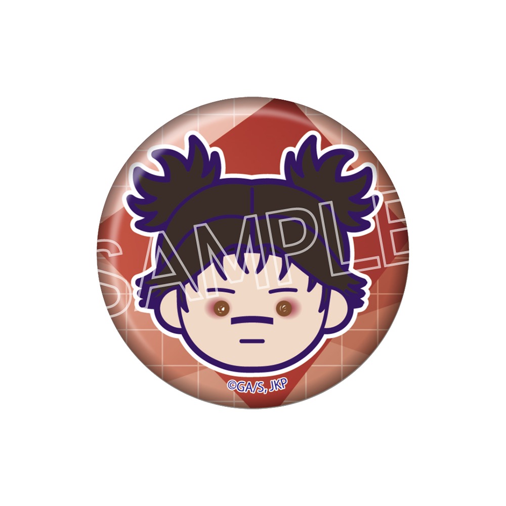 呪術廻戦　死滅回游 まるかお 缶バッジ