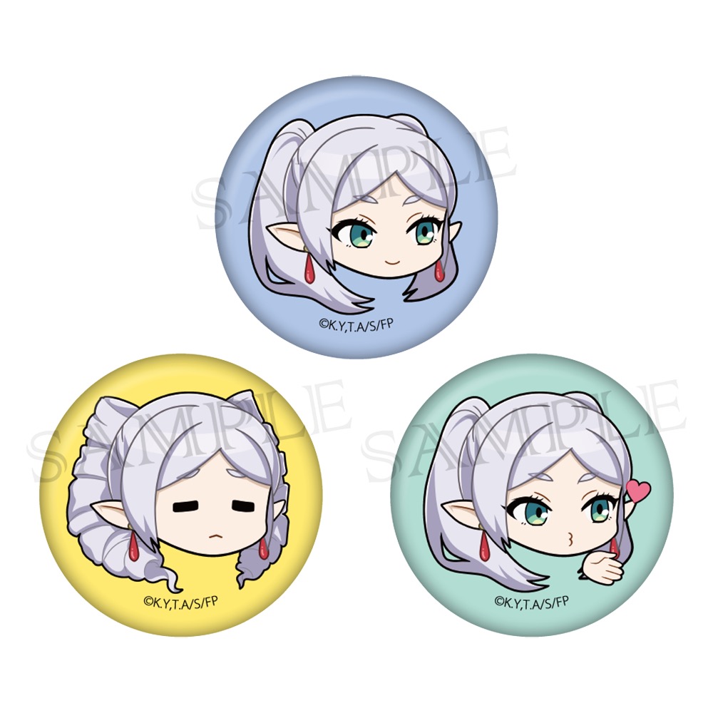 葬送のフリーレン　デフォ ミニミニ缶バッジ