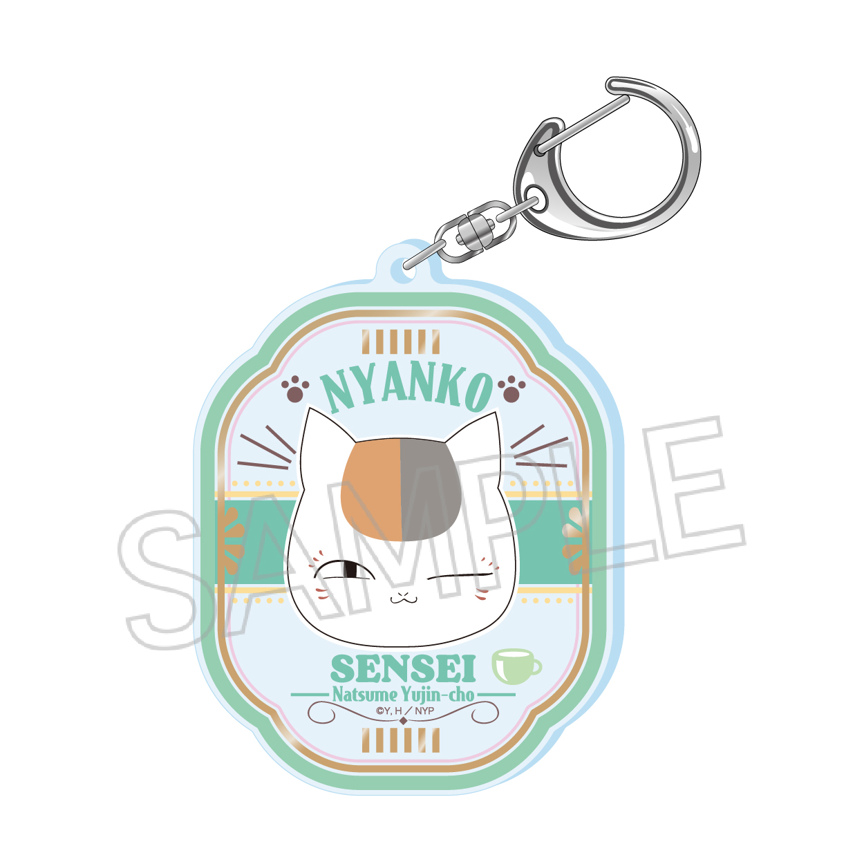 夏目友人帳　箔押しアクリルキーホルダー