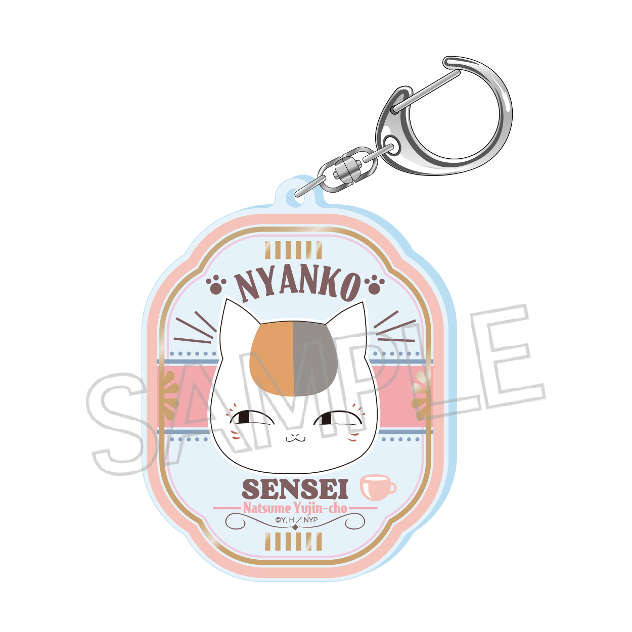 夏目友人帳　箔押しアクリルキーホルダー