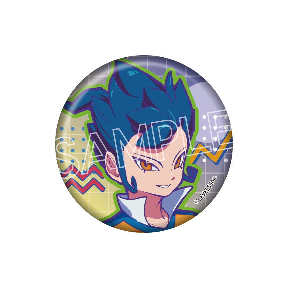 イナズマイレブン 英雄たちのヴィクトリーロード　ビビッドラインシリーズ　トレーディング缶バッジ Vol.2