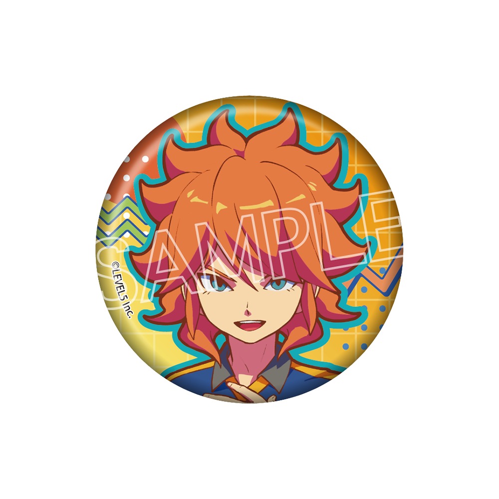 イナズマイレブン 英雄たちのヴィクトリーロード　ビビッドラインシリーズ　トレーディング缶バッジ Vol.2