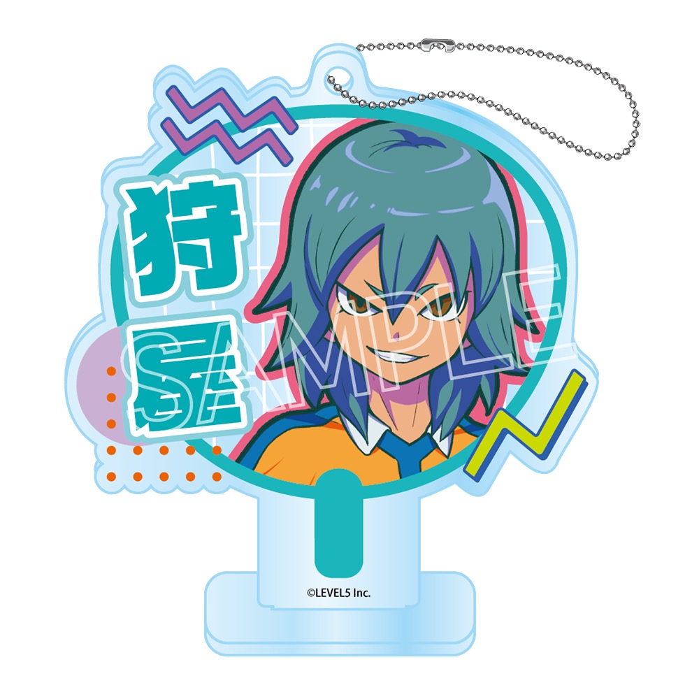 イナズマイレブン 英雄たちのヴィクトリーロード　ビビッドラインシリーズ　デコうちわキーチェーン Vol.2