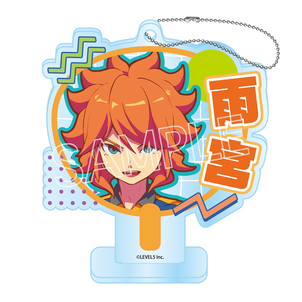 イナズマイレブン 英雄たちのヴィクトリーロード　ビビッドラインシリーズ　デコうちわキーチェーン Vol.2