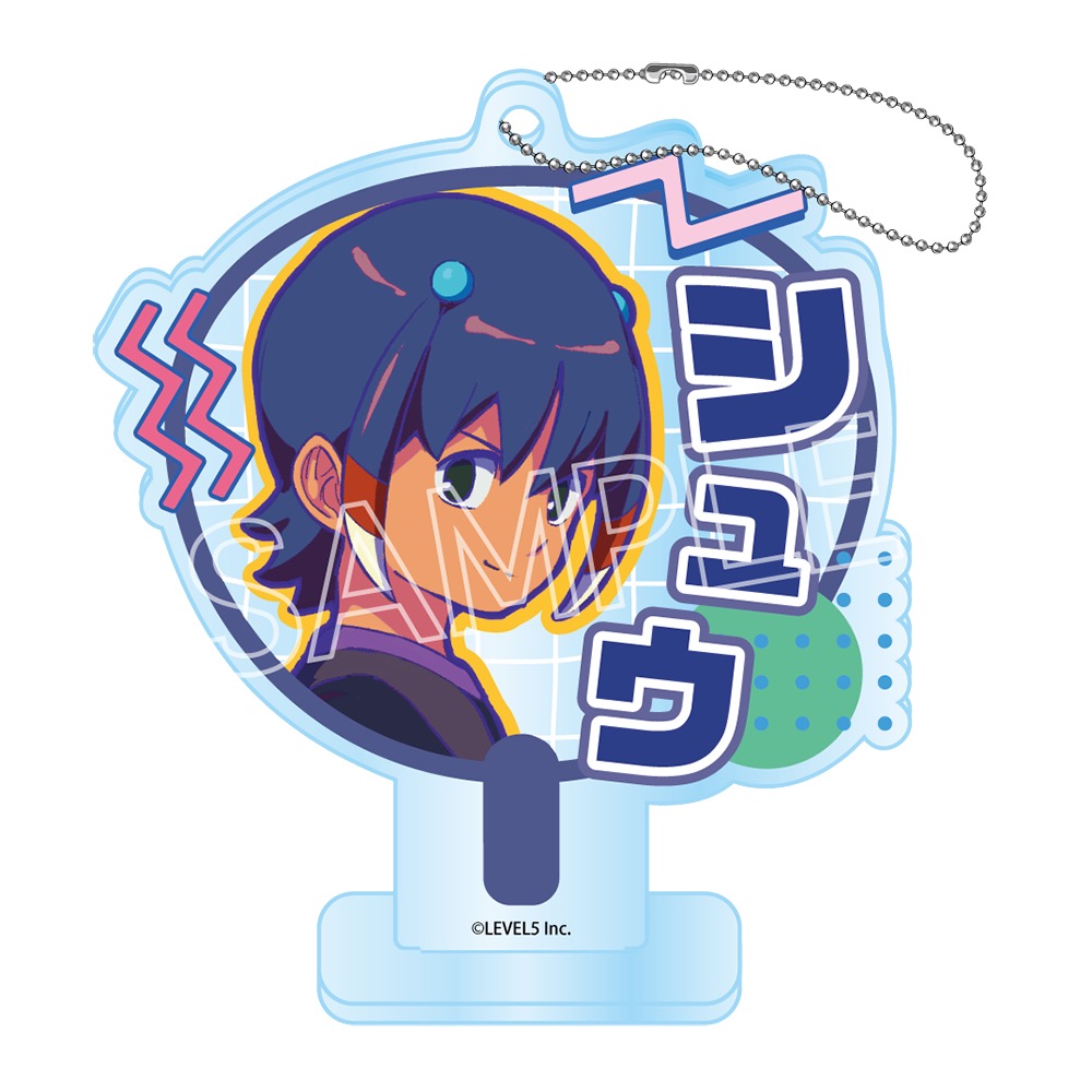 イナズマイレブン 英雄たちのヴィクトリーロード　ビビッドラインシリーズ　デコうちわキーチェーン Vol.2