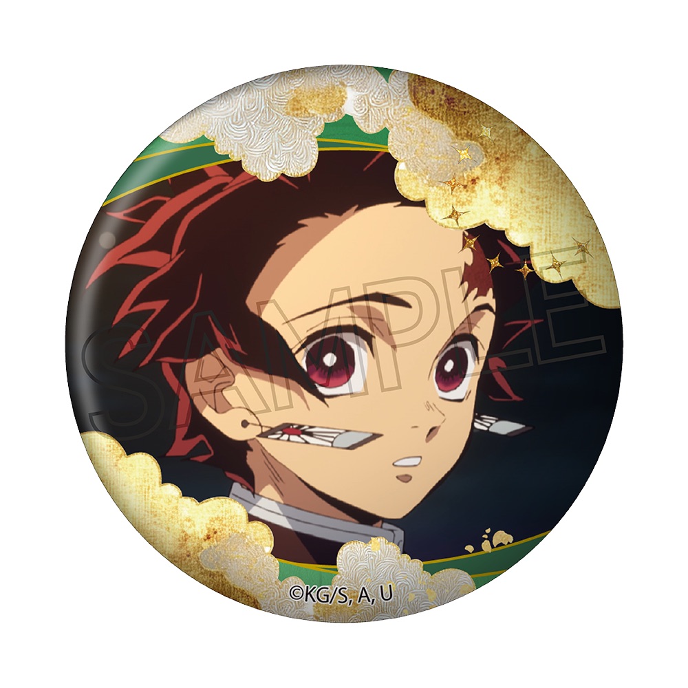 鬼滅の刃　メタル缶バッジ -浮雲- Vol.1