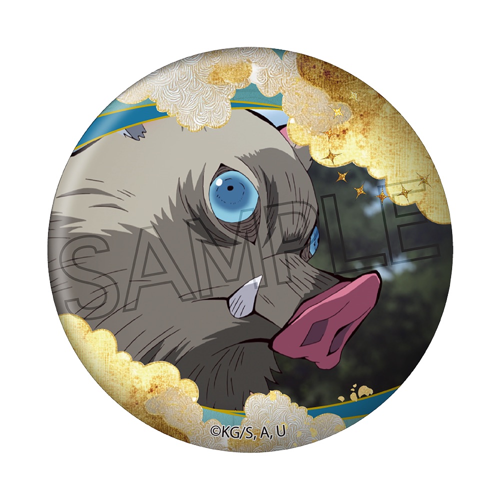 鬼滅の刃　メタル缶バッジ -浮雲- Vol.1