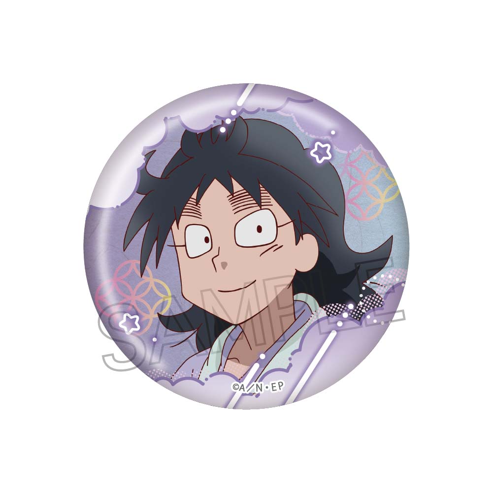 忍たま乱太郎　百面相缶バッジ-寝巻き姿の段Vol.3