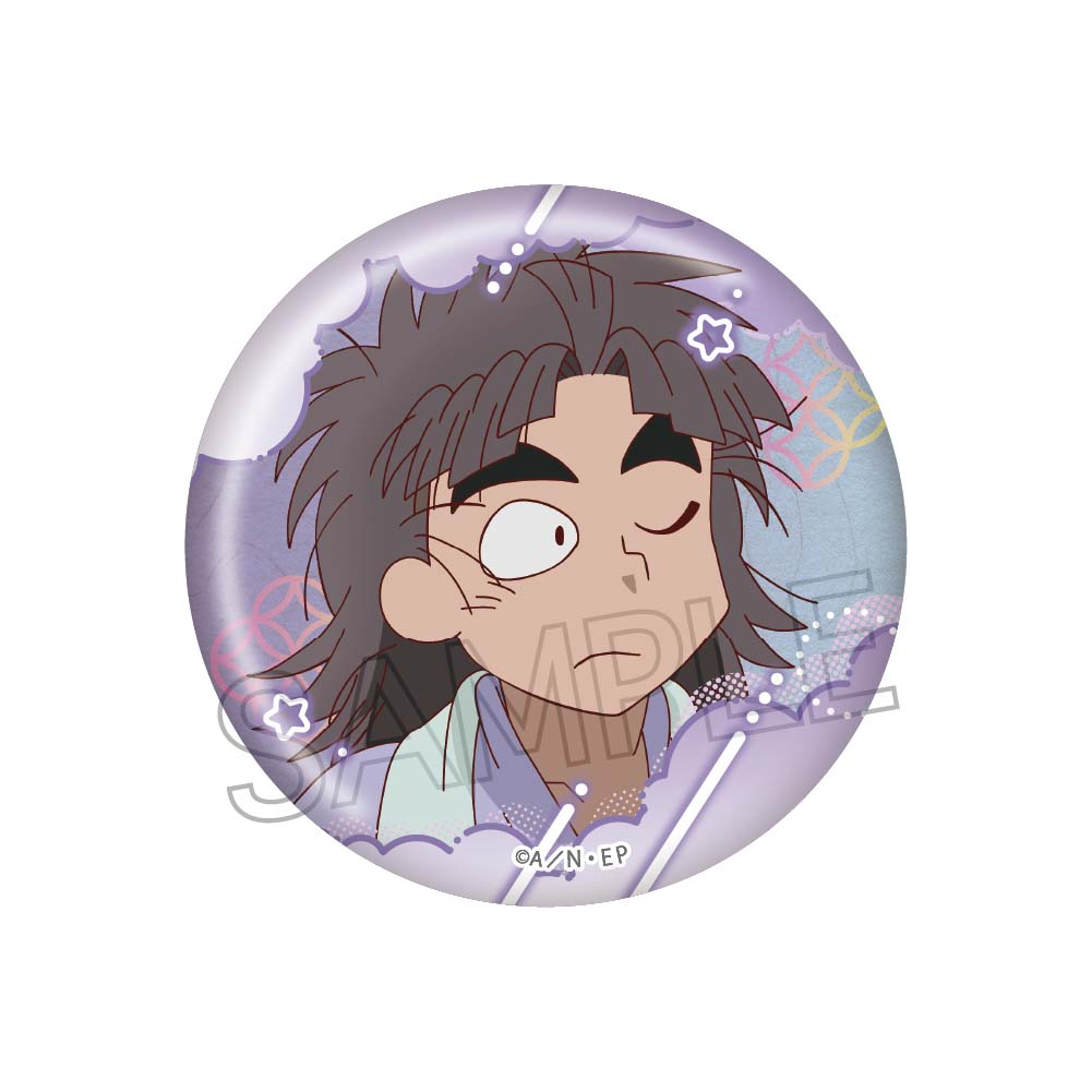 忍たま乱太郎　百面相缶バッジ-寝巻き姿の段Vol.3