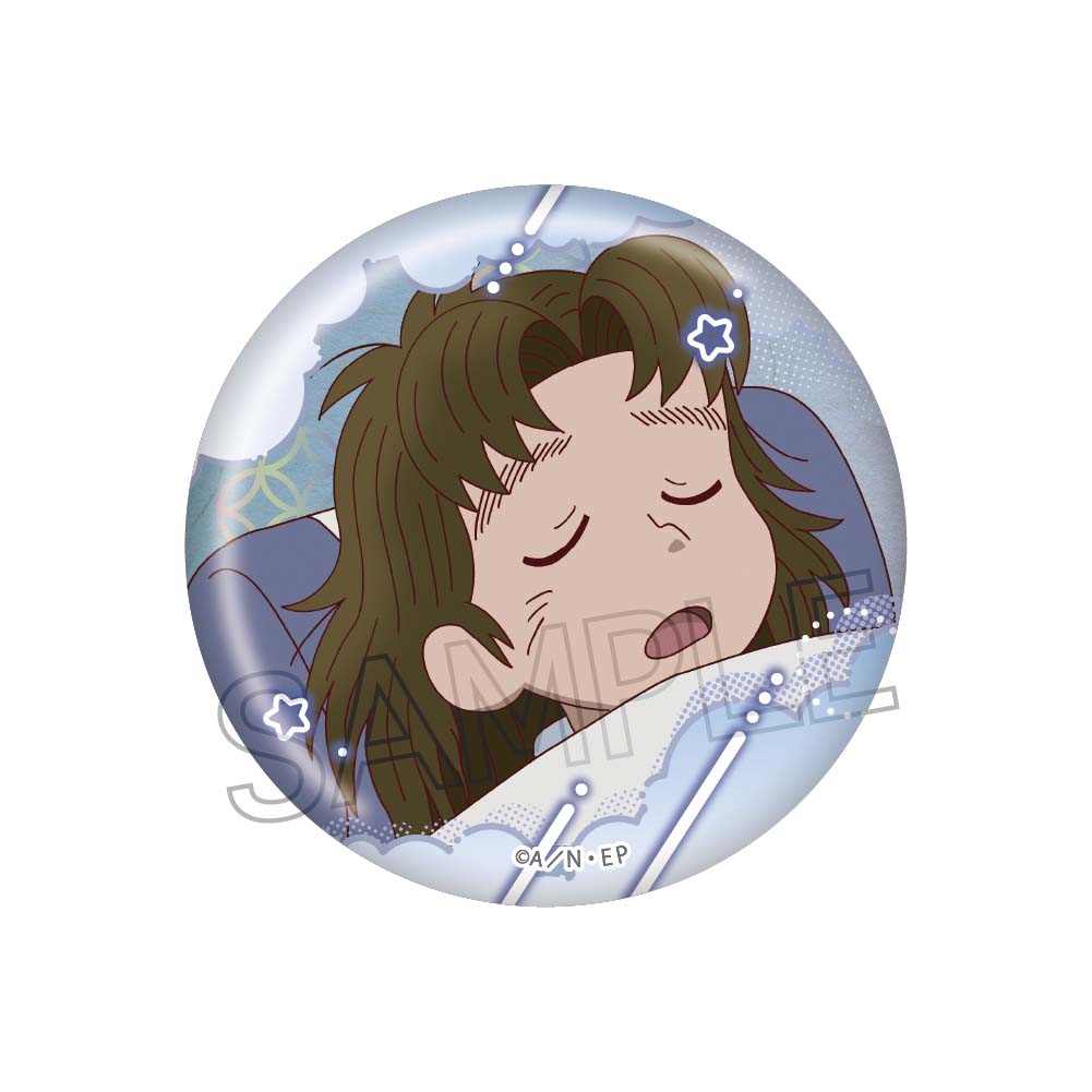 忍たま乱太郎　百面相缶バッジ-寝巻き姿の段Vol.3