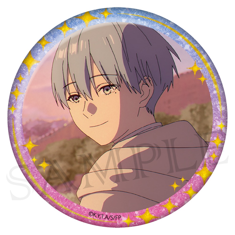 葬送のフリーレン　グリッター缶バッジ