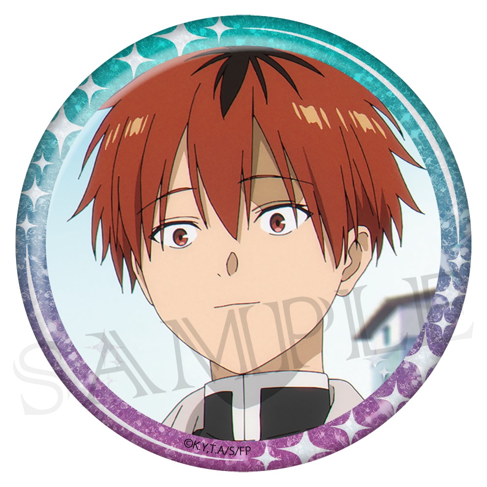 葬送のフリーレン　グリッター缶バッジ