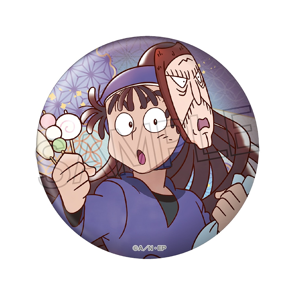 忍たま乱太郎　ヴィンテージシリーズ　缶バッジVol.4