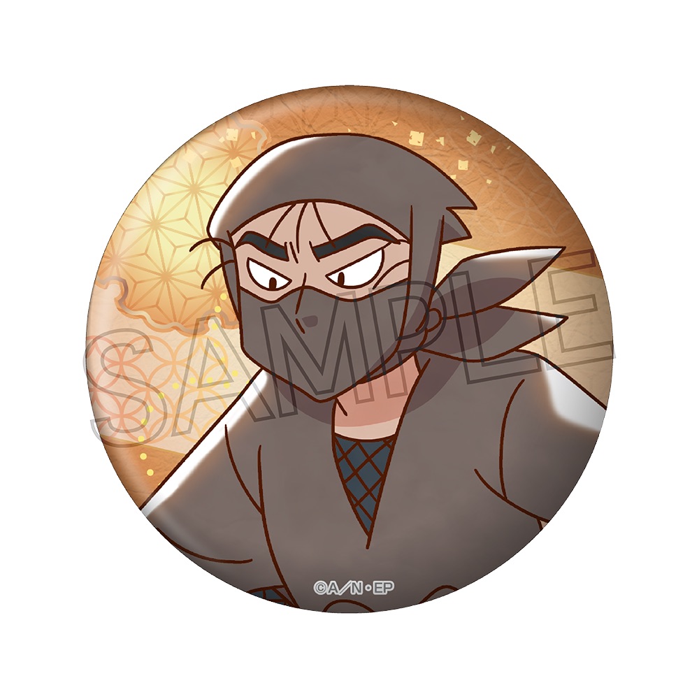 忍たま乱太郎　ヴィンテージシリーズ　缶バッジVol.4