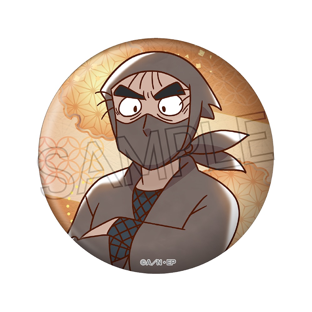 忍たま乱太郎　ヴィンテージシリーズ　缶バッジVol.4