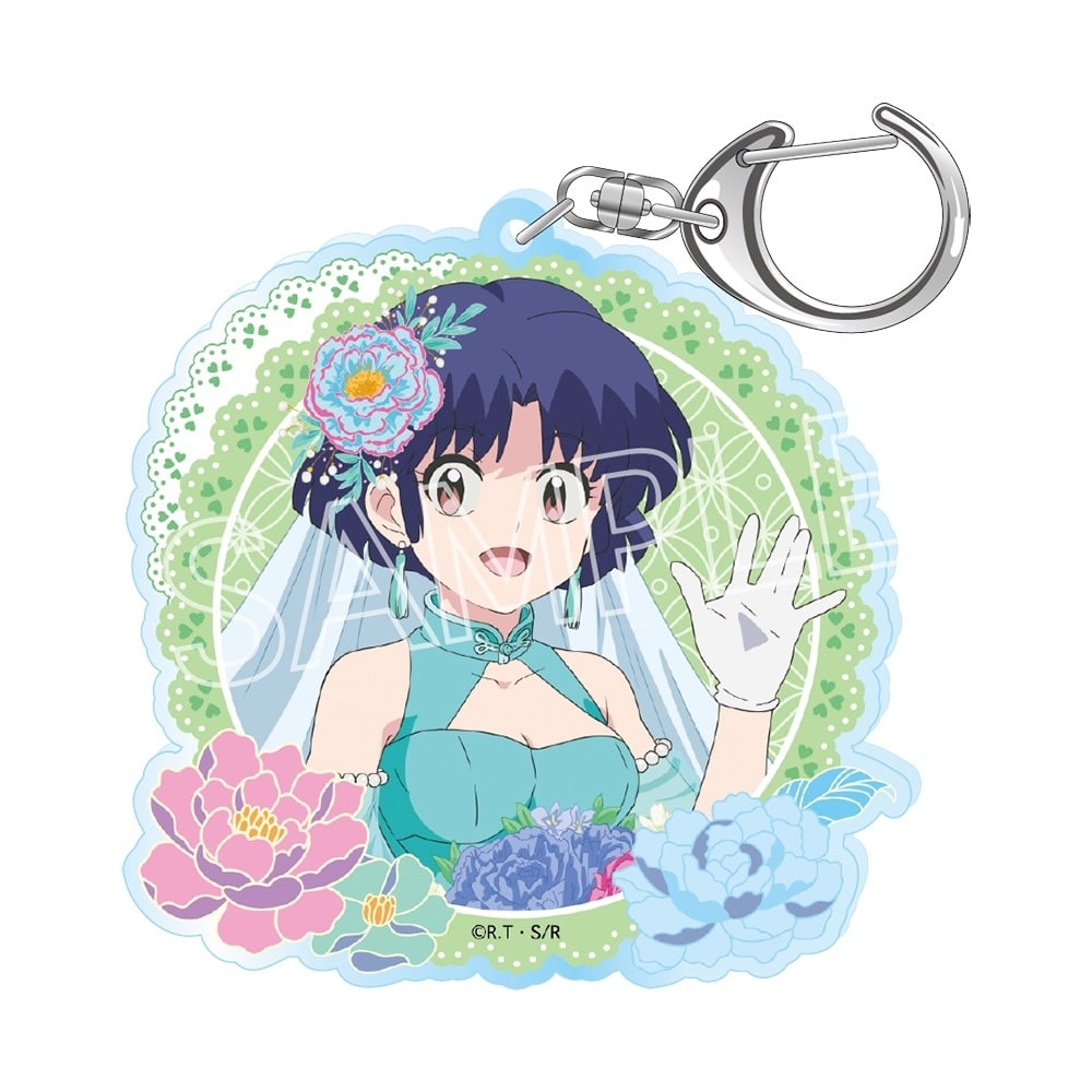 らんま1/2　フラワーブーケ  アクリルキーホルダー