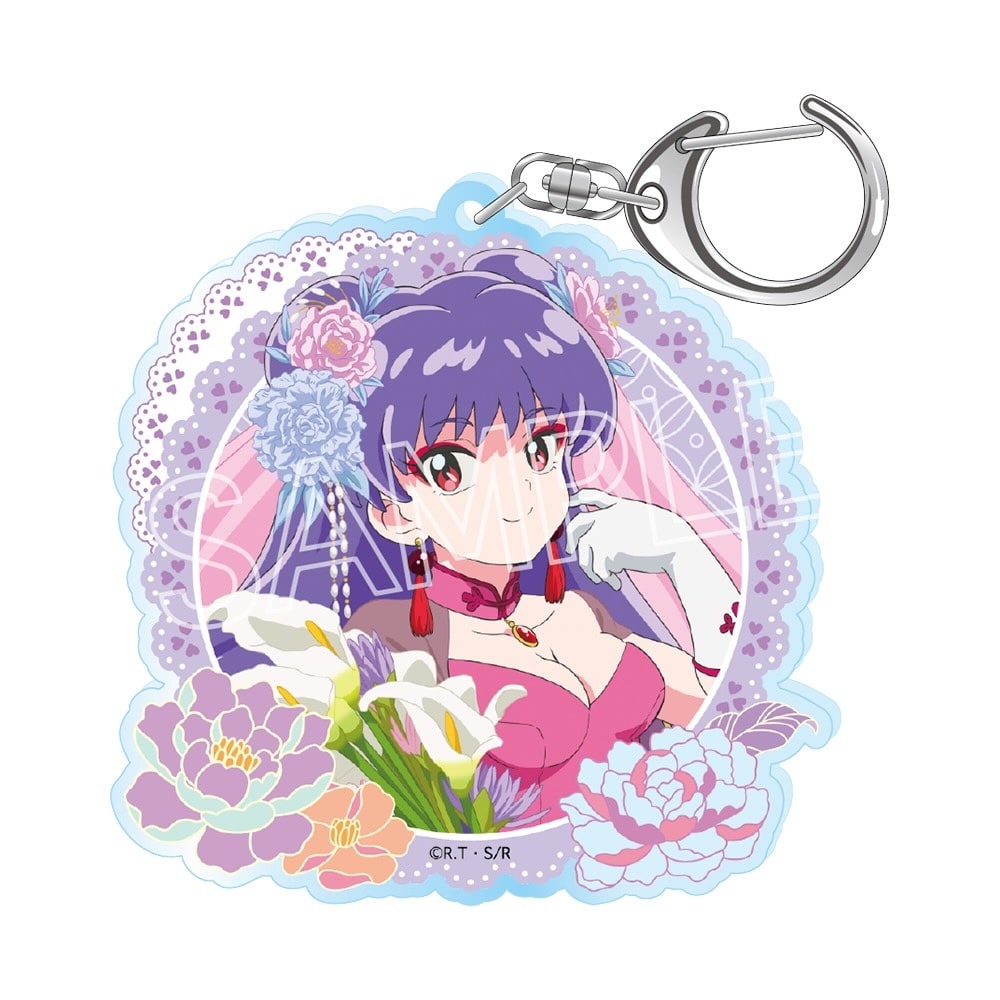 らんま1/2　フラワーブーケ  アクリルキーホルダー