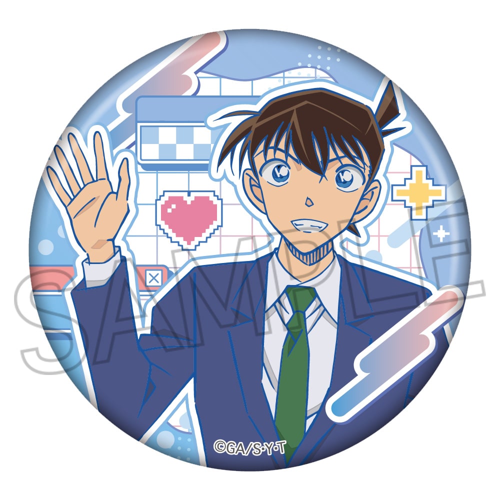 名探偵コナン　ニュートロポップ　缶バッジ-ハイファイブ-