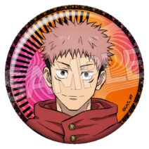 呪術廻戦　5周年　メタリック缶バッジ