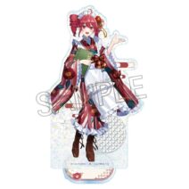重音テト　【京まふ事後通販】和風モダンカフェ ホロアクリルスタンド（L)