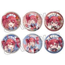 重音テト　和風モダンカフェ　缶バッジ
