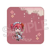 重音テト　和風モダンカフェ　ミニタオル